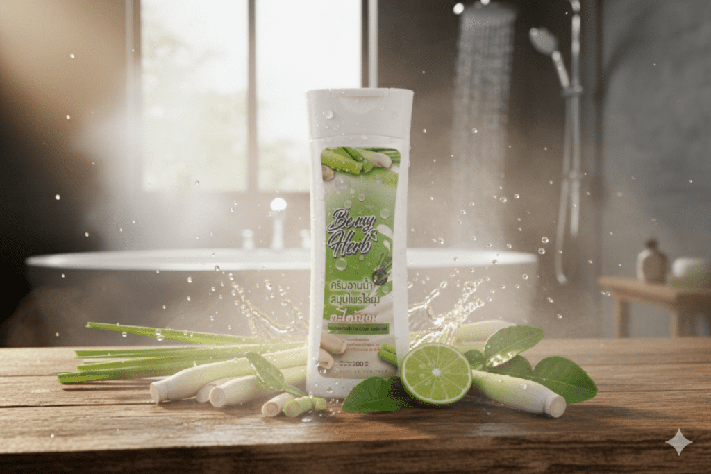 ครีมอาบน้ำตะไคร้หอม