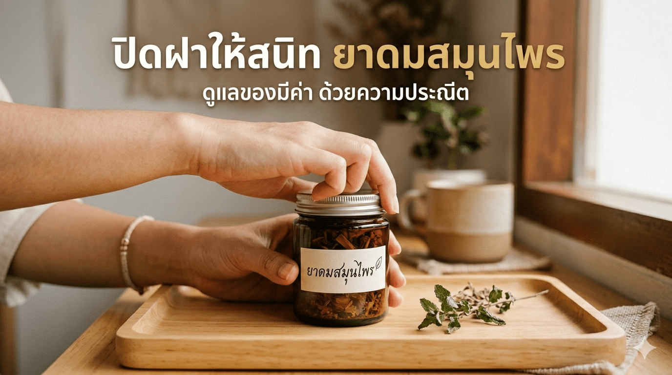 ยาดมระเหยไวแก้ยังไง