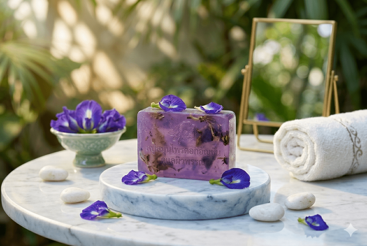 สบู่อัญชัน