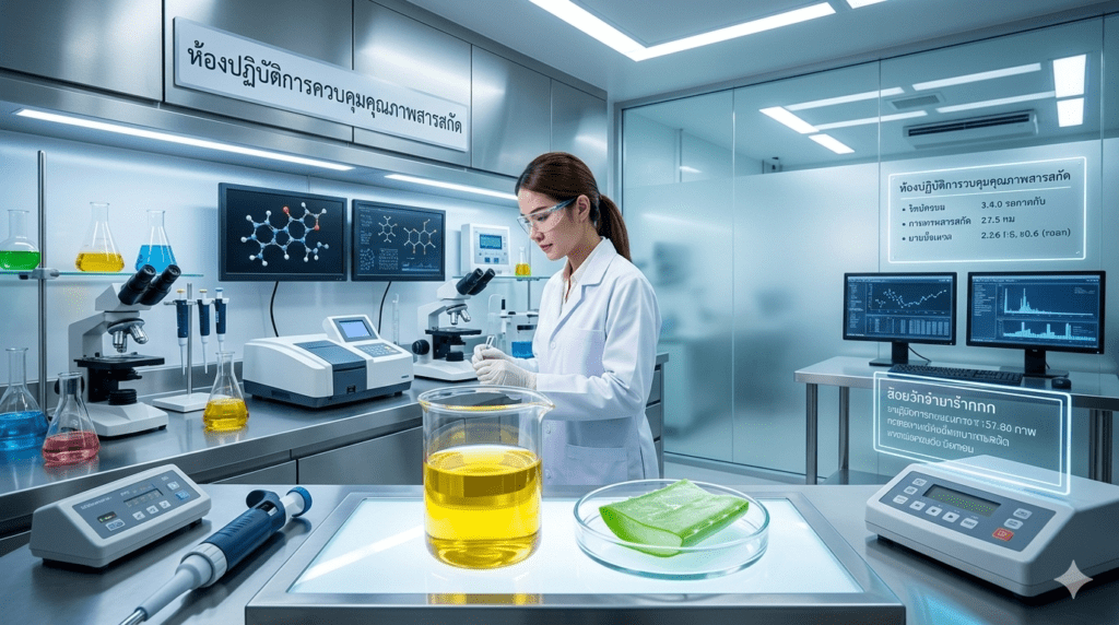 สารสกัด Alloin ในว่านหางจระเข้