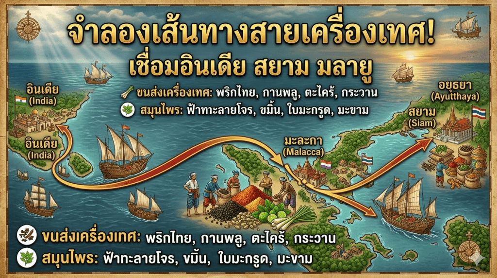 เส้นทางสายเครื่องเทศ