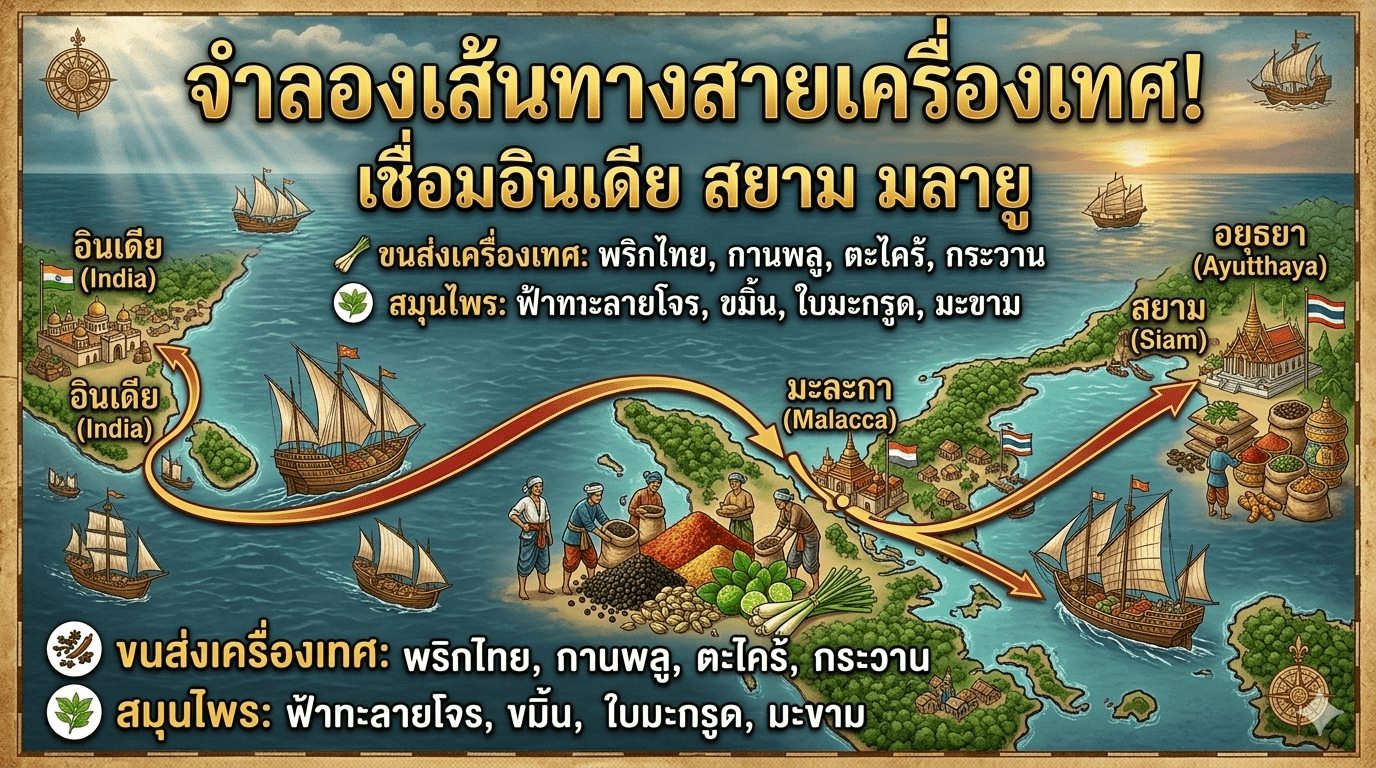 เส้นทางสายเครื่องเทศ