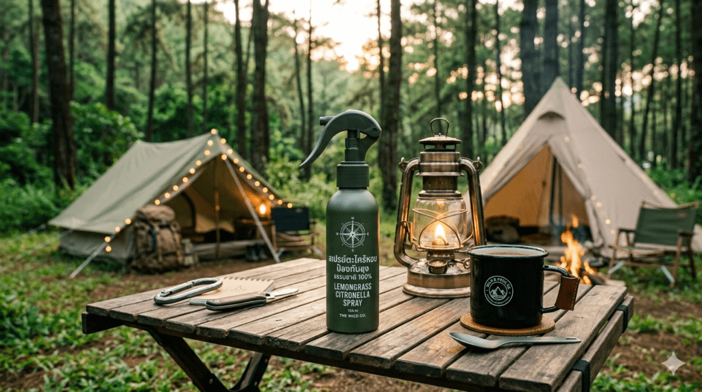 ตะไคร้หอมไอเทมแคมป์ปิ้ง