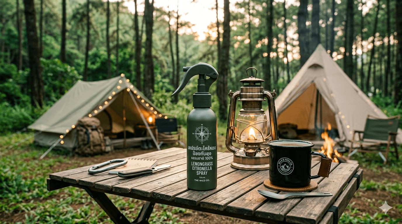 ตะไคร้หอมไอเทมแคมป์ปิ้ง