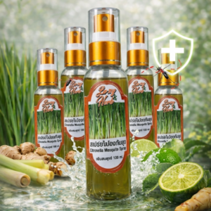 สเปรย์ตะไคร้หอมไล่ยุง ชุด 5 ชิ้น